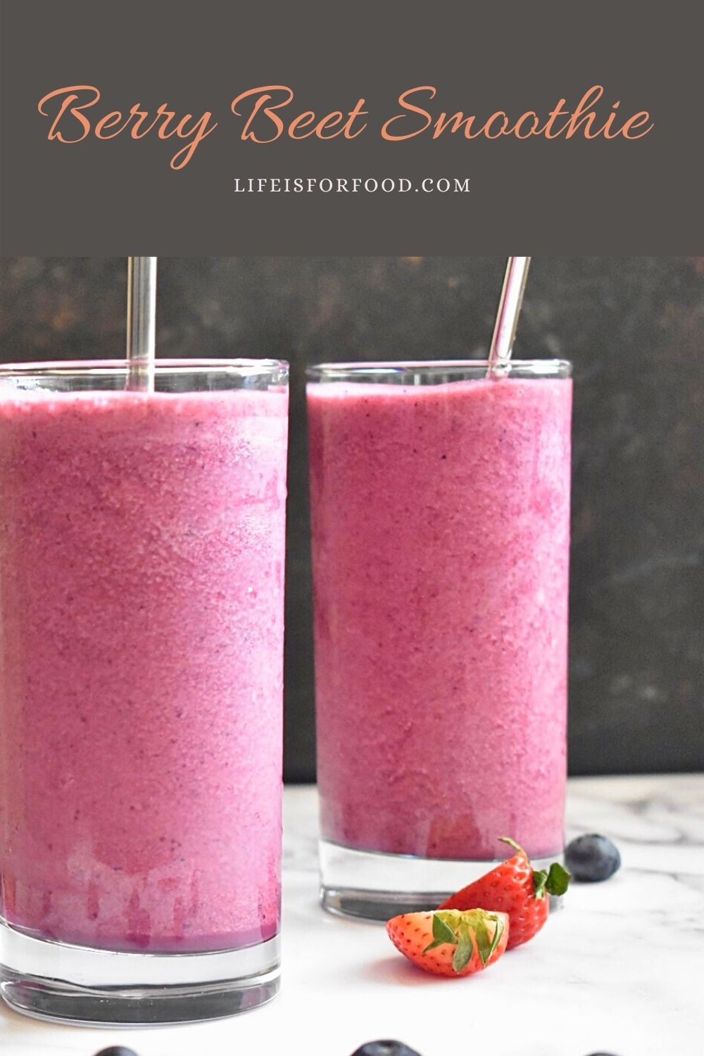 Berry Beet Smoothie Berry Beet Smoothie pin 3