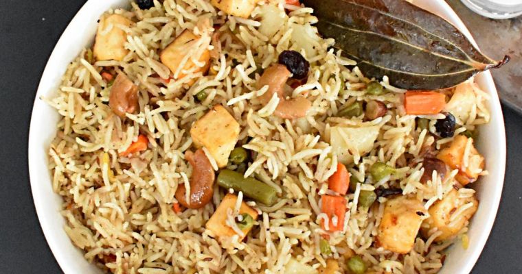 Instant Pot Navratan Pulao Instant Pot Navratan Pulao