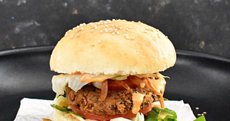 Spiced Lentil Burgers Spiced Lentil Burgers