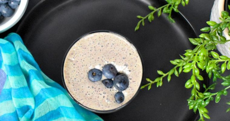 Healthy Blueberry Smoothie Healthy Blueberry Smoothie
