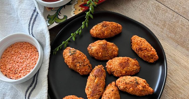 Air Fryer Red Lentil Kebab Air Fryer Red Lentil Kebab